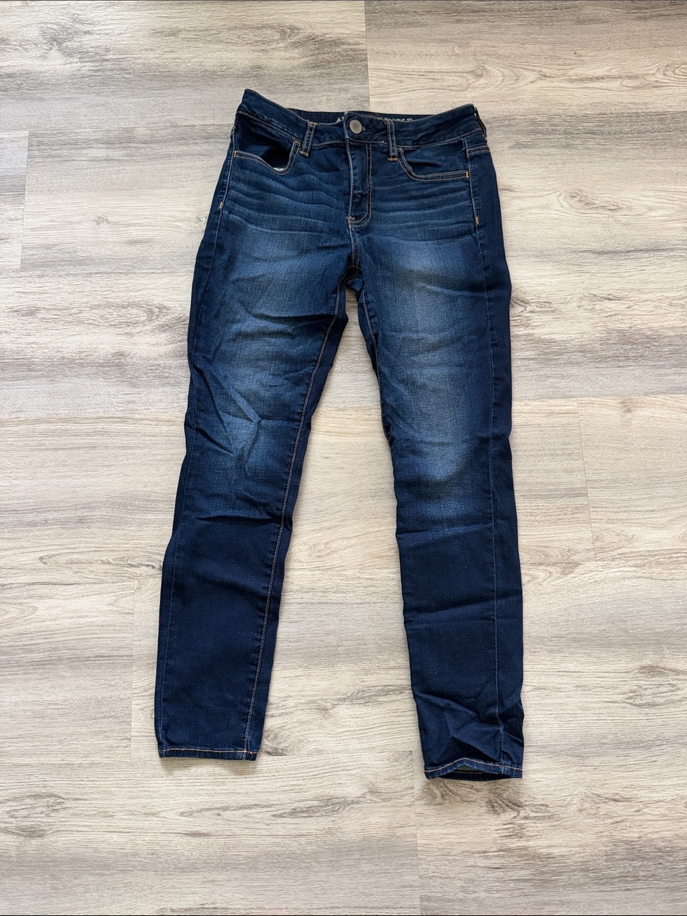American Eagle Outfitters Dark Indigo Skinny Jeans